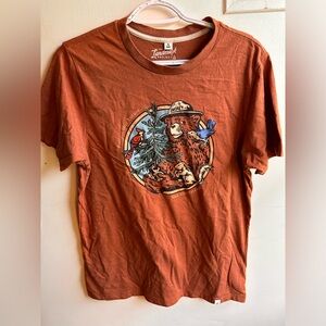 smokey the bear landmark project tshirt